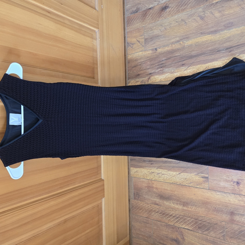 Black V-Neck Sheath Maxi Dress for Night Out Or Summer Time Fun Size L
